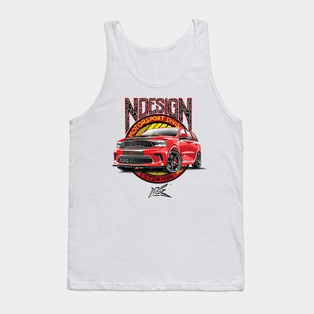 dodge durango red Tank Top by naquash